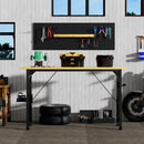 71" Adjustable Workbench with Pegboard