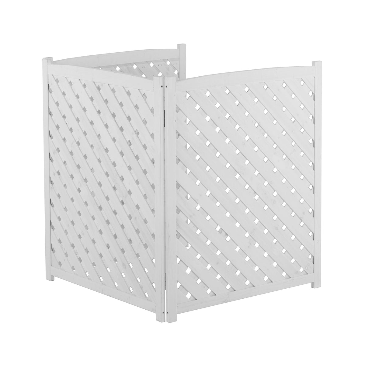 Outdoor 3 Panel Air Conditioner Fence Screen, photo 6 of 19