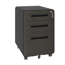3-Drawer Mobile File Cabinet with Lock and Casters by HouseOfZazla