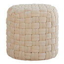 Braided - Versatile Round Ottoman by HouseOfZazla
