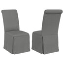 Catrina - Skirted Dining Chair (Set of 2) by HouseOfZazla