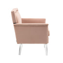 Accent Chair, Living Room Chair / leisure single sofa with acrylic feet
