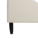 Aspen - Vertical Tufted Modern Headboard Platform Bed Set by HouseOfZazla