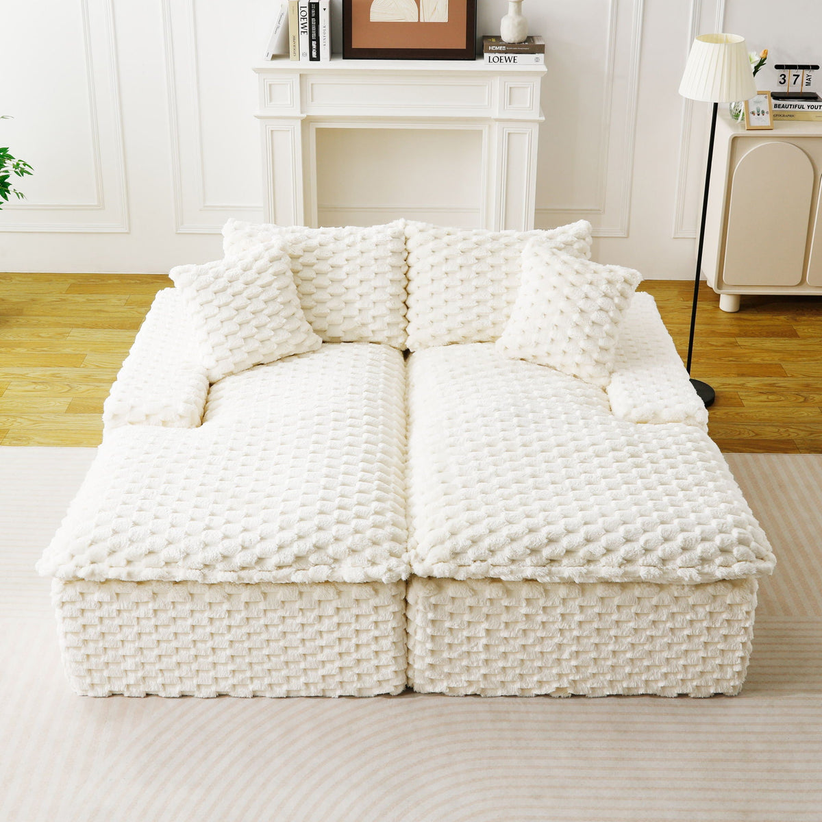 Double Chaise Lounge With Full Compressed Sponge, photo 16 of 40