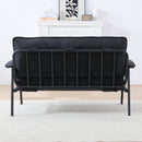Modern Metal Frame Sofa With Sponge Filling For Compact Spaces And Versatile Use by HouseOfZazla