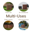 3 Panel Outdoor Air Conditioner Fence Screen by HouseOfZazla