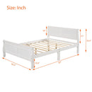 Platform Bed Frame Mattress Foundation Sleigh Bed With Headboard / Footboard / Wood Slat Suppor by HouseOfZazla