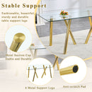 Dining Table With Transparent Surface by HouseOfZazla