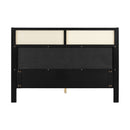 Queen Size Bed Frame with Plush Green Upholstered Headboard