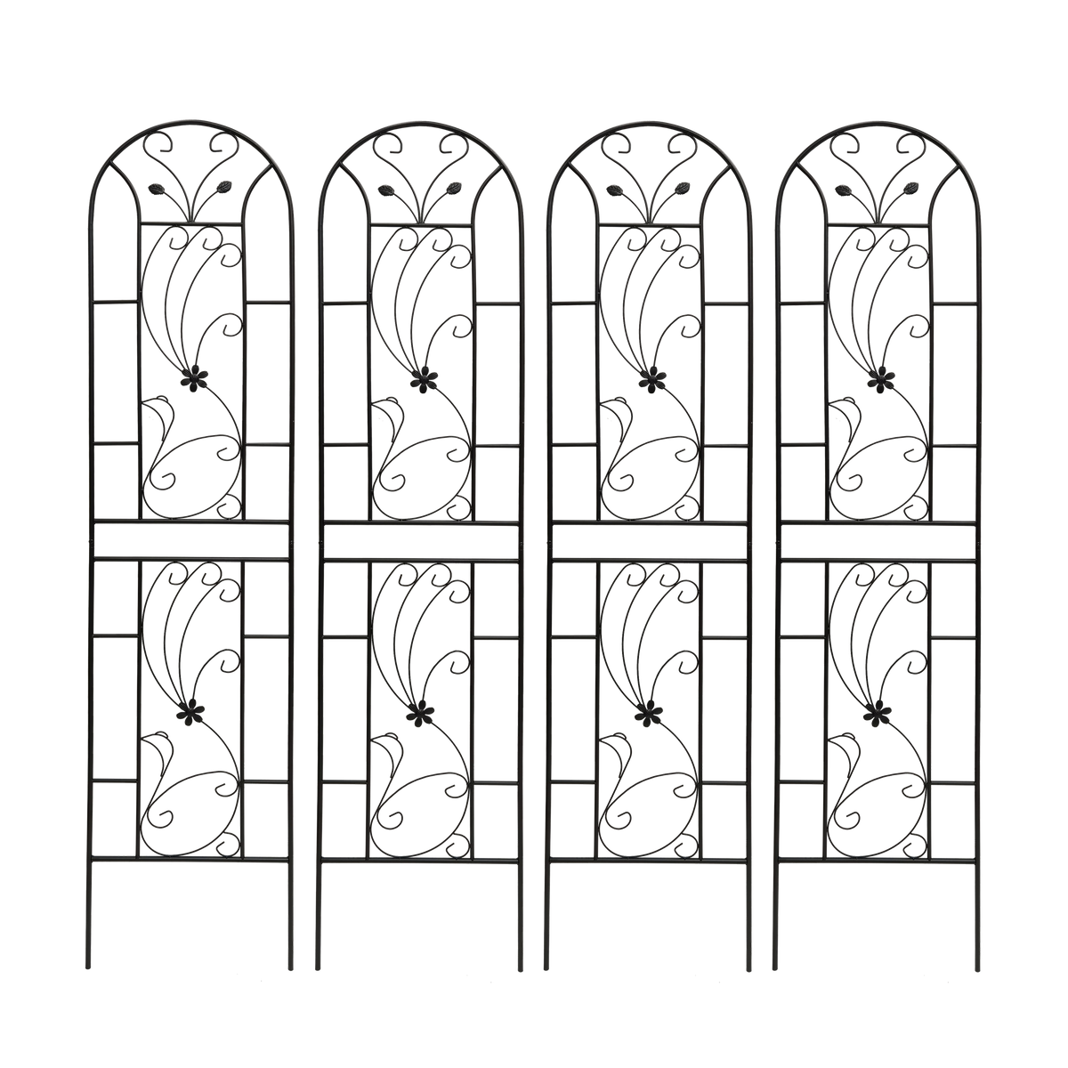 4 Pack Metal Garden Trellis, photo 7 of 10