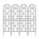4 Pack Metal Garden Trellis