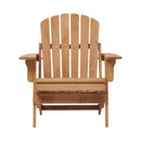 Oversize Outdoor Folding Adirondack Chair, Patio Chair For Garden by HouseOfZazla