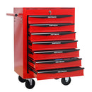 Rolling Metal Tool Chest With Drawers, Steel Storage Cabinet With Ball Bearing Slides by HouseOfZazla