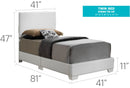 Elegant Platform Bed For Relaxed Spaces by HouseOfZazla