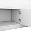 Captain Platform Bed Frame With Storage Bookcases, Shelves, And 4 Drawers by HouseOfZazla