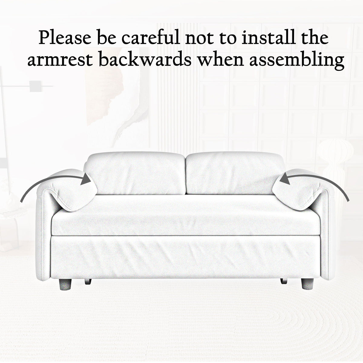 Sofa, Dual Purpose Lounge With Retractable Queen Size Bed, photo 21 of 40