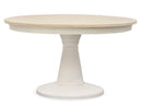 Echo Isles - Extendable 54" Round Dining Table - Sea Pearl And Driftwood by Unique Piece Furniture