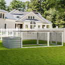 Large Chicken Coop with 20.93 Sq Ft Run by HouseOfZazla