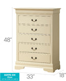 Louis Phillipe - Traditional Style Storage Chest Elegant by HouseOfZazla