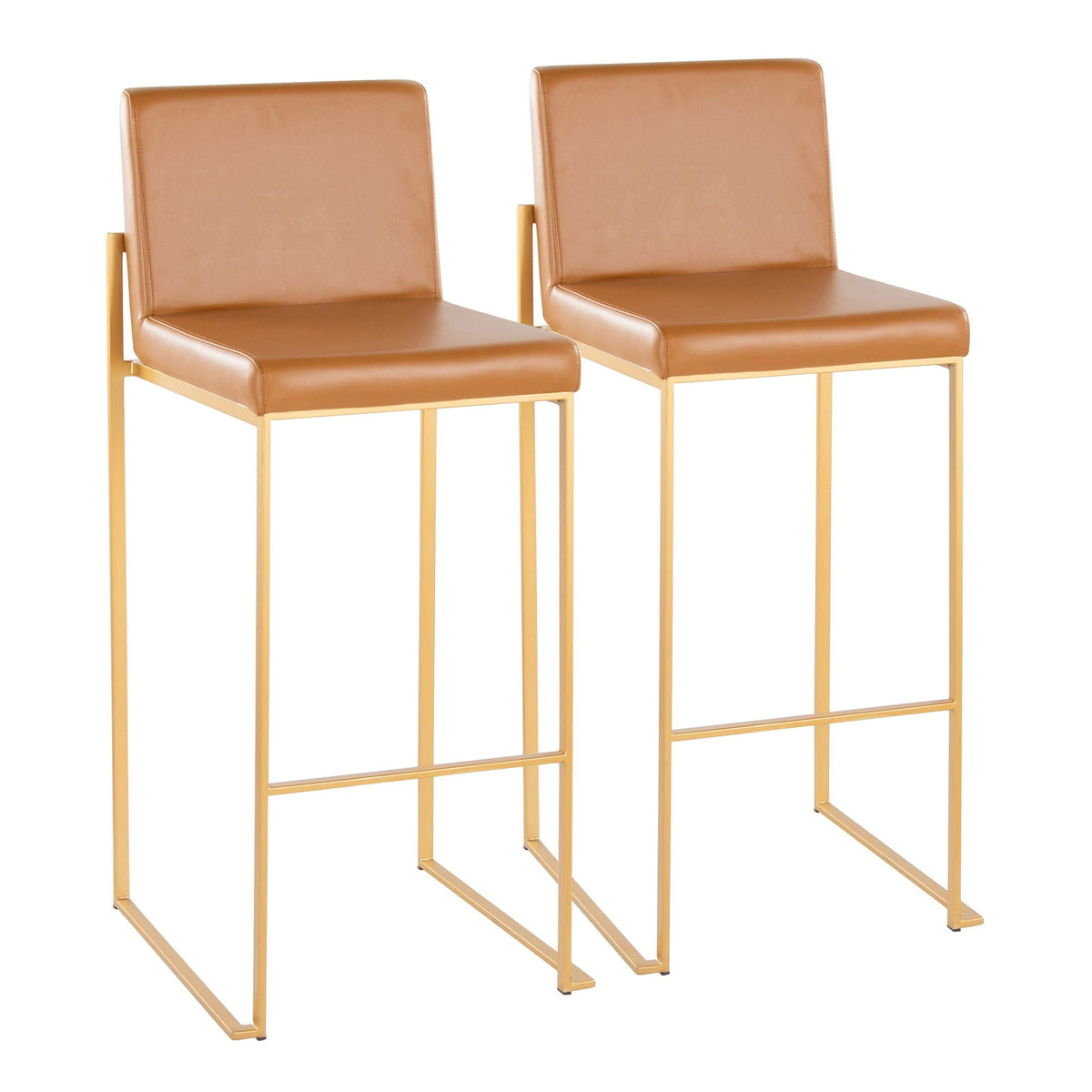 Fuji - Contemporary Design High Back Barstool, photo 4 of 40