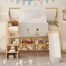 Loft Bed With House Shaped Frame And Tent by Unique Piece Furniture