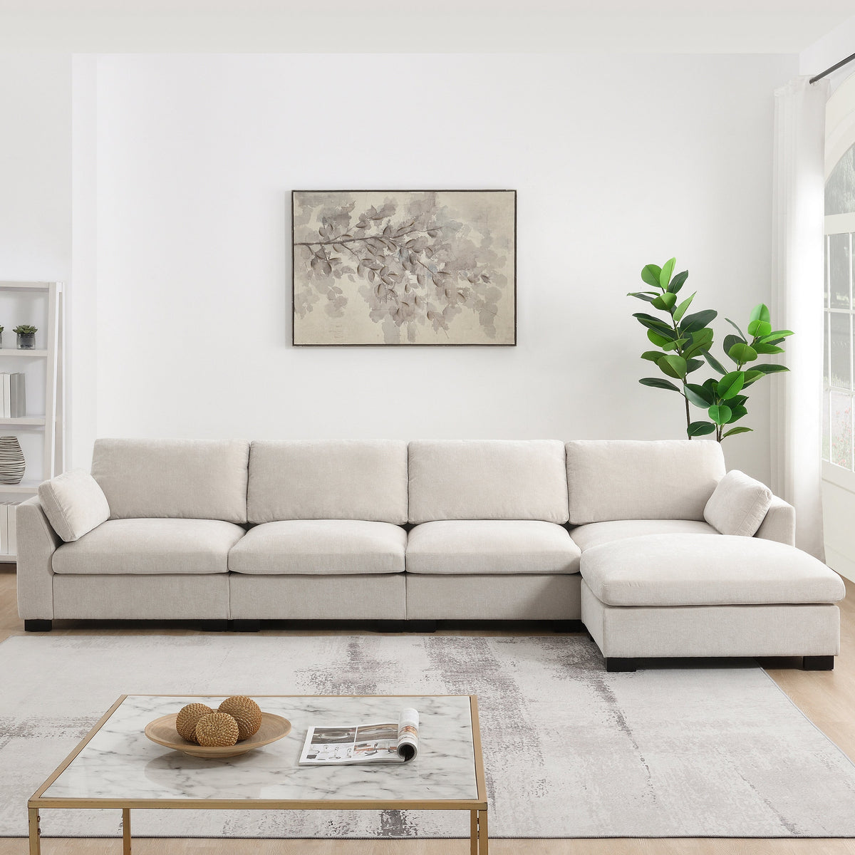 130" Modular Sectional Sofa, photo 3 of 10