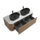 Erba 60 Inch Bathroom Vanity with Sink in Honey