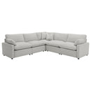 Collins 5-piece Modular Power Reclining Sectional Grey
