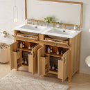 48" Bathroom Vanity with Solid Wood Frame