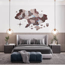Wooden Map of Ukraine Multicolor