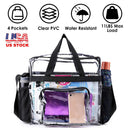 Clear Crossbody Bag Stadium Approved See-Through by LJGDeals