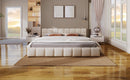 Elegant Chenille Upholstered Bed