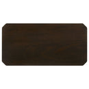 Amaro 3-piece Coffee and End Table Set Dark Brown