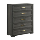 Colorado - Bedroom Set With Upholstered LED Headboard by HouseOfZazla