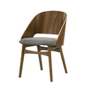 Delmon - Side Chair (Set of 2) - Dark Walnut by HouseOfZazla