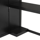Gaming Loft Bed With Desk And Storage, LED Lights by HouseOfZazla