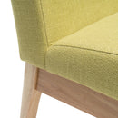 Contemporary Fabric Comfort Dining Chairs (Set of 2) by HouseOfZazla