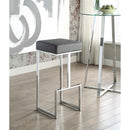 Upholstered Bar Stool With High-Shine Legs by HouseOfZazla