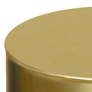 Curtis - Ombre Metal Cylinder Accent Table by Unique Piece Furniture