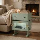 Robot LED Nightstand With 360° Rotating Drawer by HouseOfZazla
