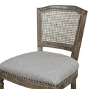 Triomphe - Rattan Wicker High Back Armless Counter Bar Stool by HouseOfZazla