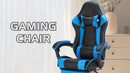 Gaming Chair with Footrest and Ergonomic Features