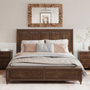 Sleigh Bed Frame With Tall Headboard And Storage Bench by HouseOfZazla