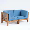 Oana - 2 Piece Loveseat Set With Water Resistant Cushions by HouseOfZazla