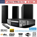 Denon S-302 DVD Home Entertainment System 2 Speaker Home Theater System WiFi 1080P