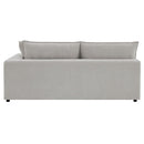 Marisa - Modular RF Loveseat With 2 Pillows - Beige Boucle by Unique Piece Furniture