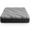 Bib Nl - 12" Pro Gel Hybrid Medium Mattress by HouseOfZazla