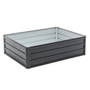 4x3x1ft Metal Raised Garden Bed