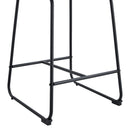 Retro Bar Chairs, Comfortable Stools (Set of 2)