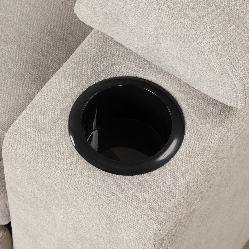 87.4" Sleeper Sofa Bed, 2 in 1 Pull Out sofa bed L Shape Couch with Storage Ottoman for Living Room, Bedroom Couch and Small Apartment, Beige